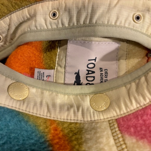 Toad & Co Campo Fleece 1/4 Snap Dress - Picture 4 of 5